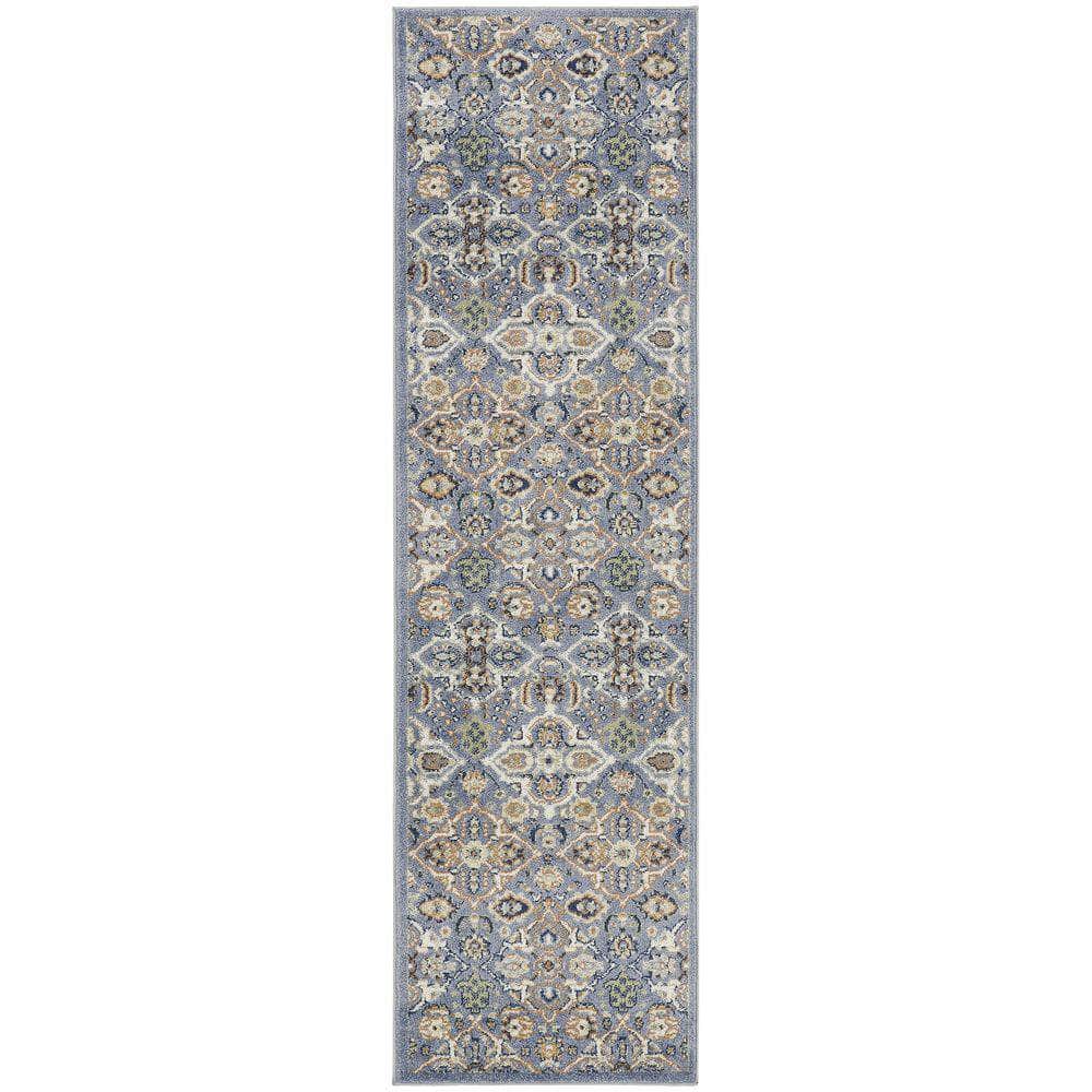 Allur ALR03 Light Blue Rug #color_light blue