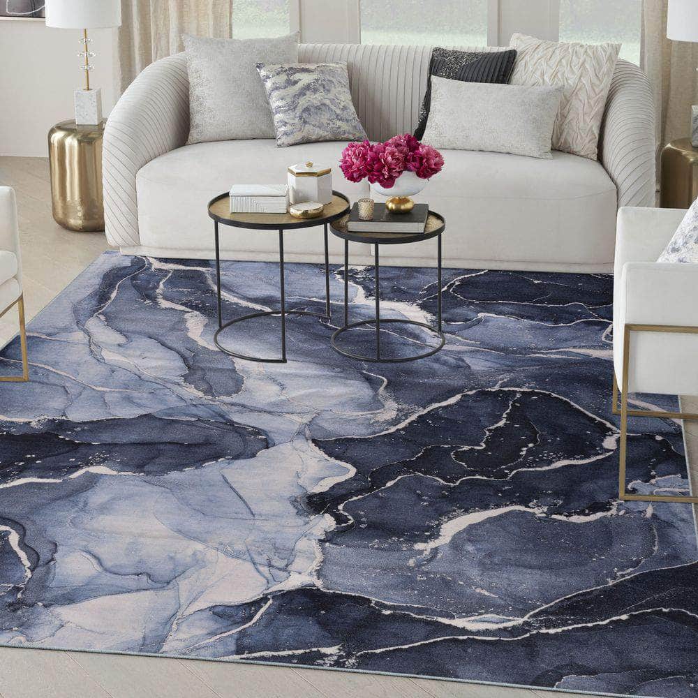 Daydream DDR02 Navy Blue Rug #color_navy blue