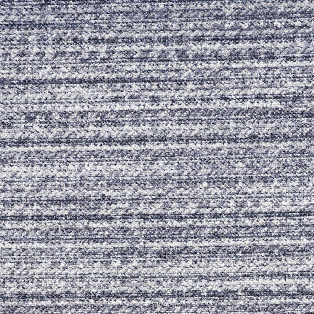 Nourison Washables NWB03 Grey Rug #color_grey