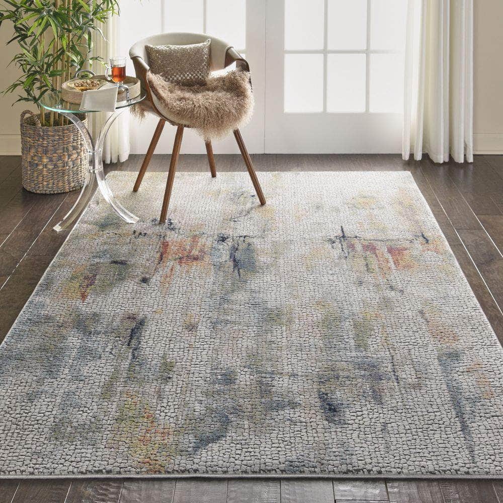 Global Vintage GLB09 Ivory/Multicolor Rugs #color_ivory/multicolor