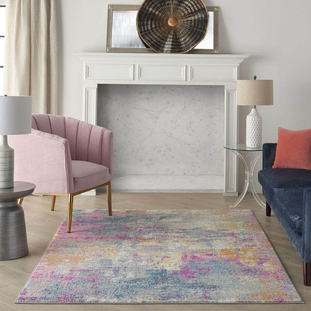 Passion PSN36 Ivory/Multi Rugs #color_ivory/multi