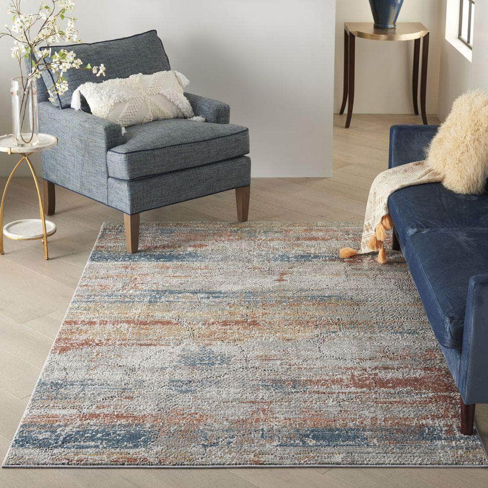Rustic Textures RUS11 Multicolor Rugs #color_multicolor