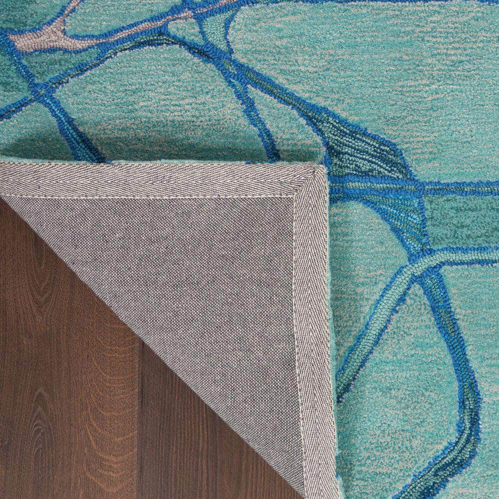 Symmetry SMM05 Aqua Blue Rugs #color_aqua blue