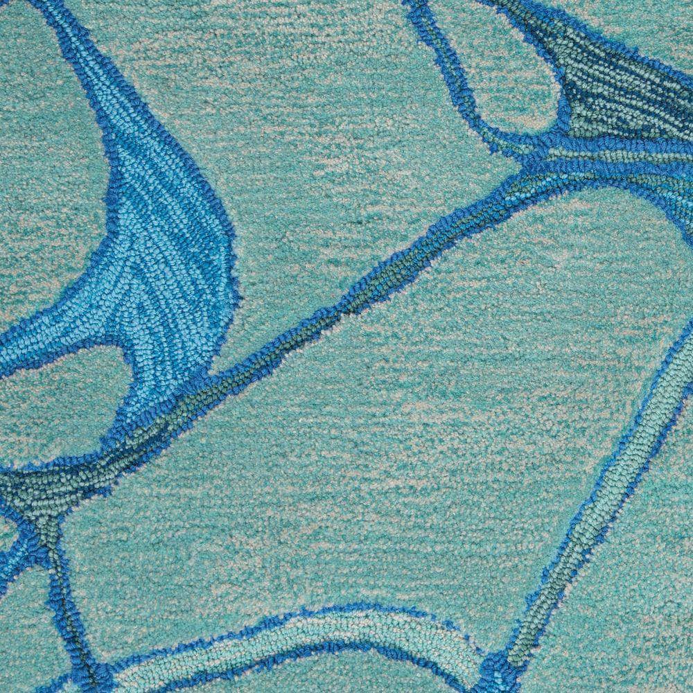 Symmetry SMM05 Aqua Blue Rugs #color_aqua blue