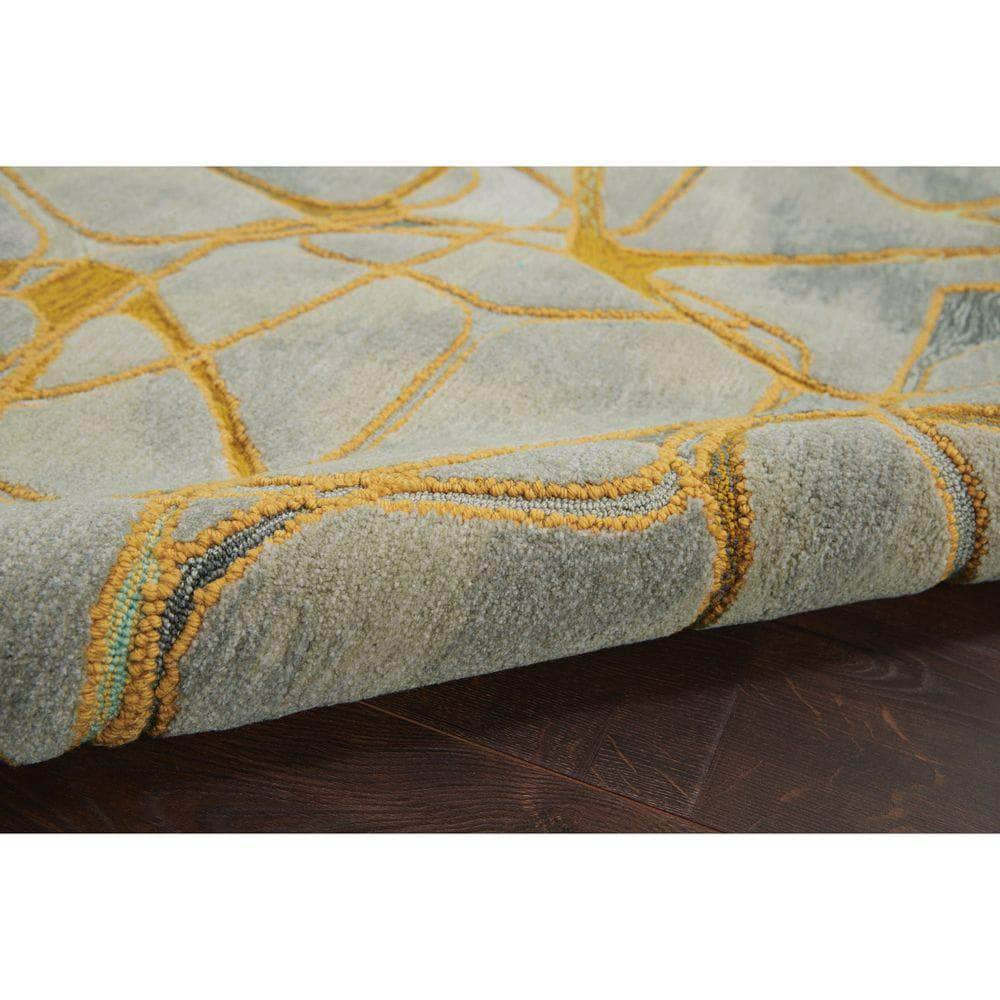 Symmetry SMM05 Grey/Yellow Rugs #color_grey/yellow