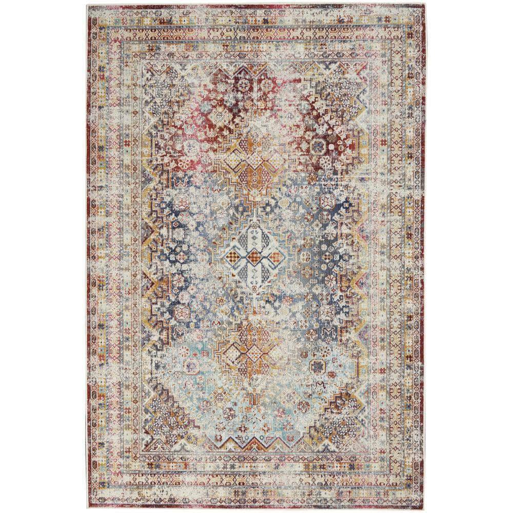 Vintage Kashan VKA09 Multicolor Rugs #color_multicolor