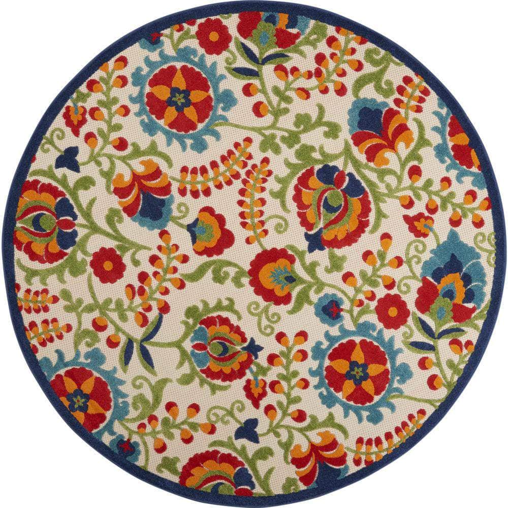 Aloha ALH17 Multicolor Rugs #color_multicolor