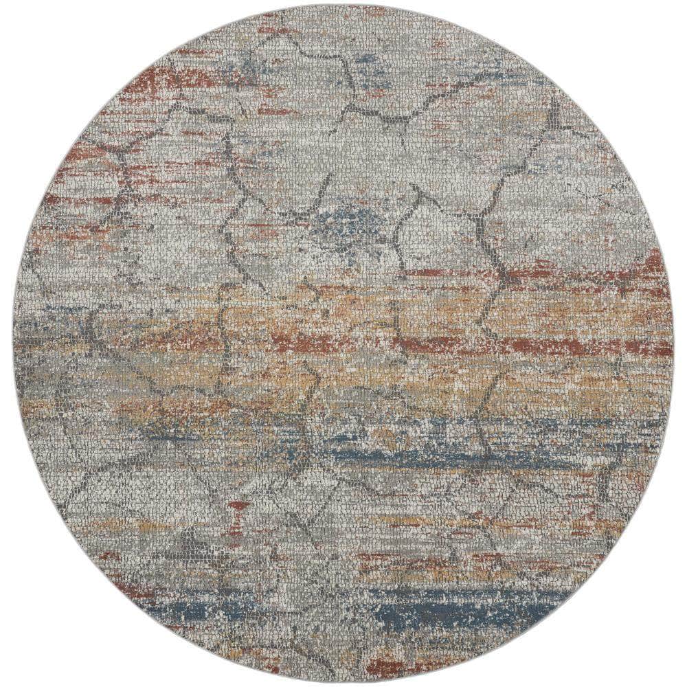Rustic Textures RUS11 Multicolor Rugs #color_multicolor