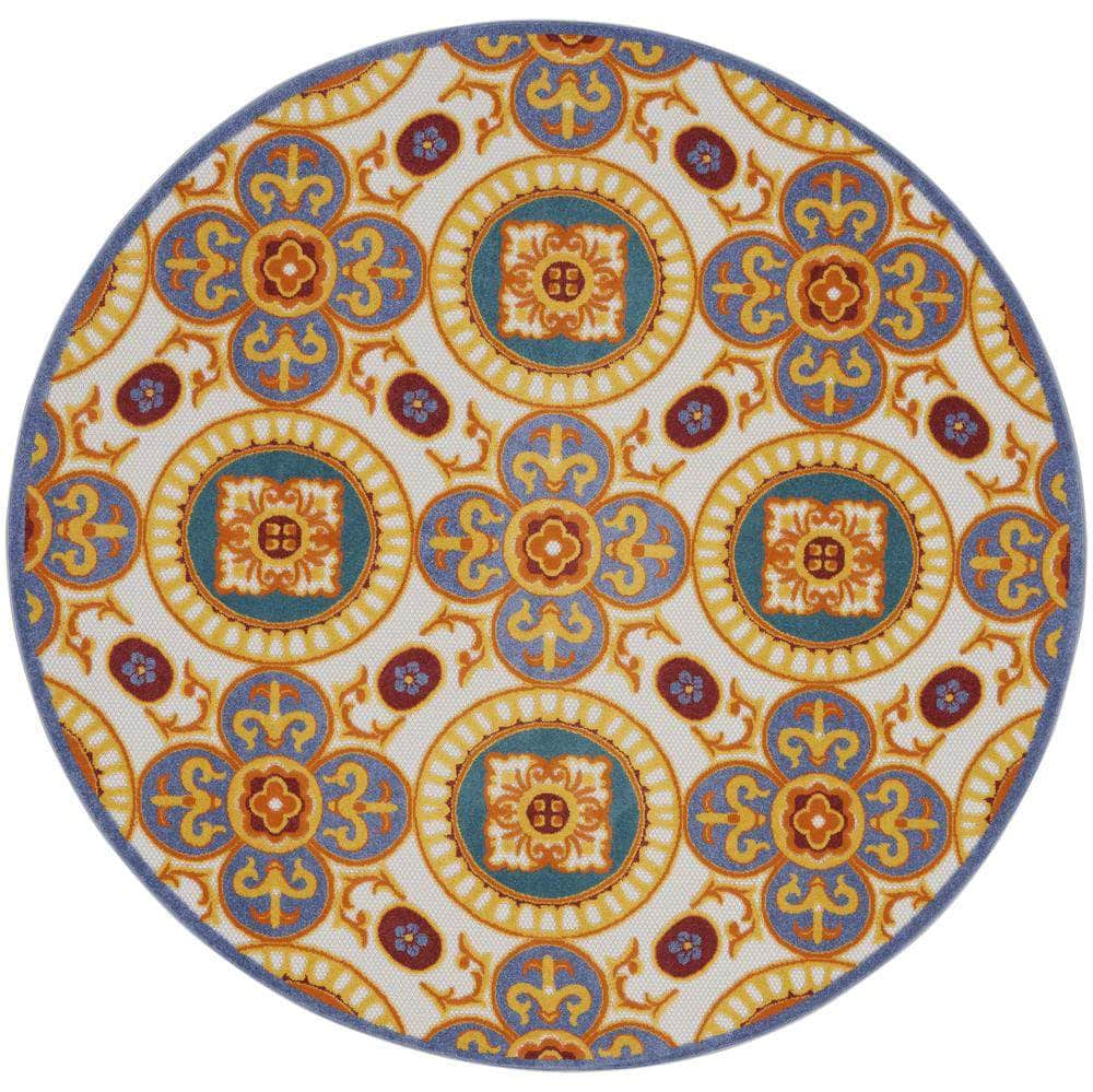 Aloha ALH30 Multicolor Rugs #color_multicolor