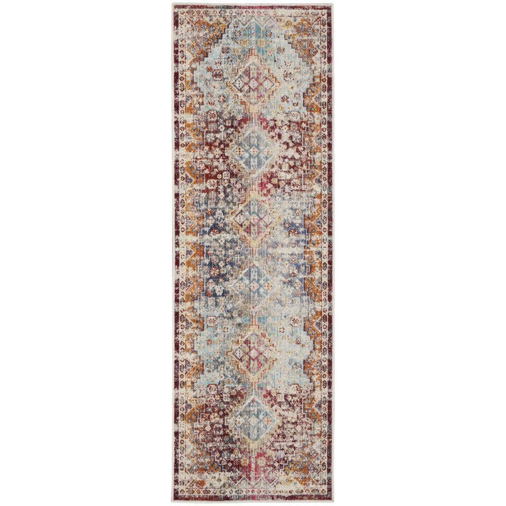 Vintage Kashan VKA09 Multicolor Rugs #color_multicolor
