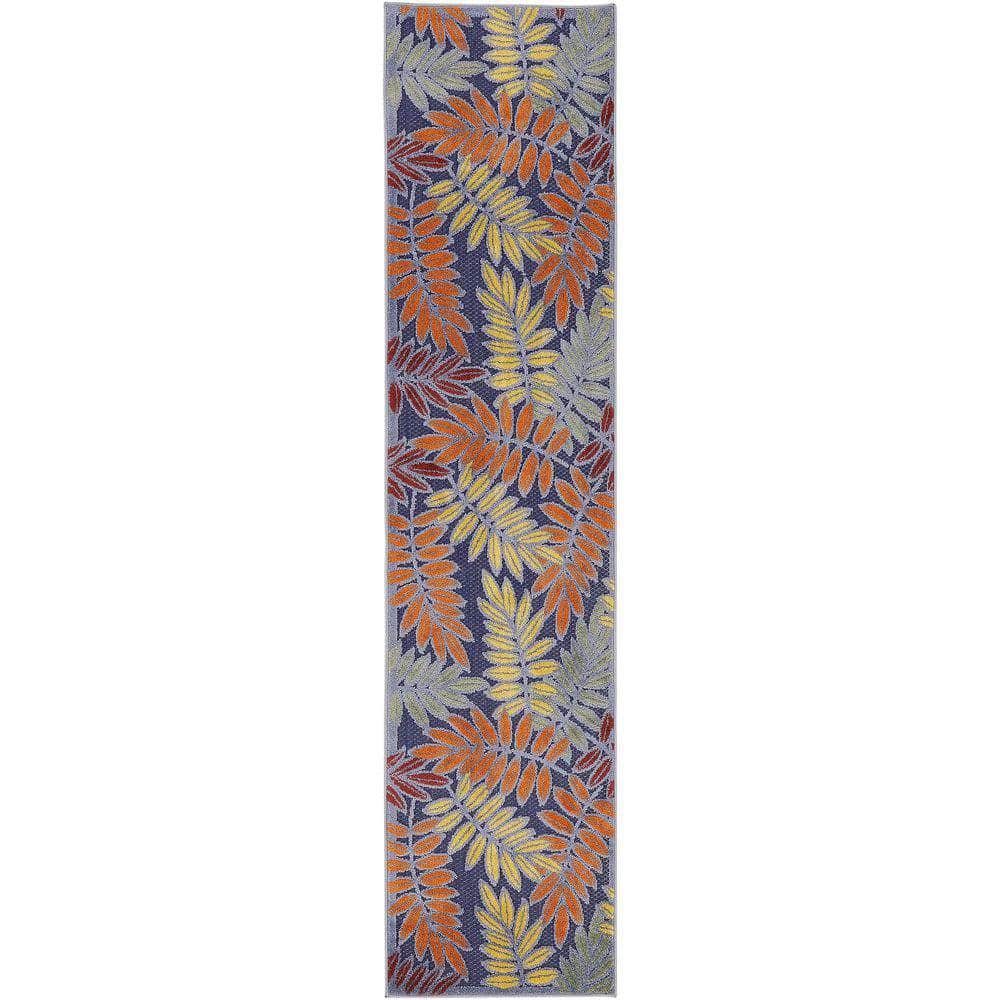 Aloha ALH18 Navy Multicolor Rug #color_navy multicolor