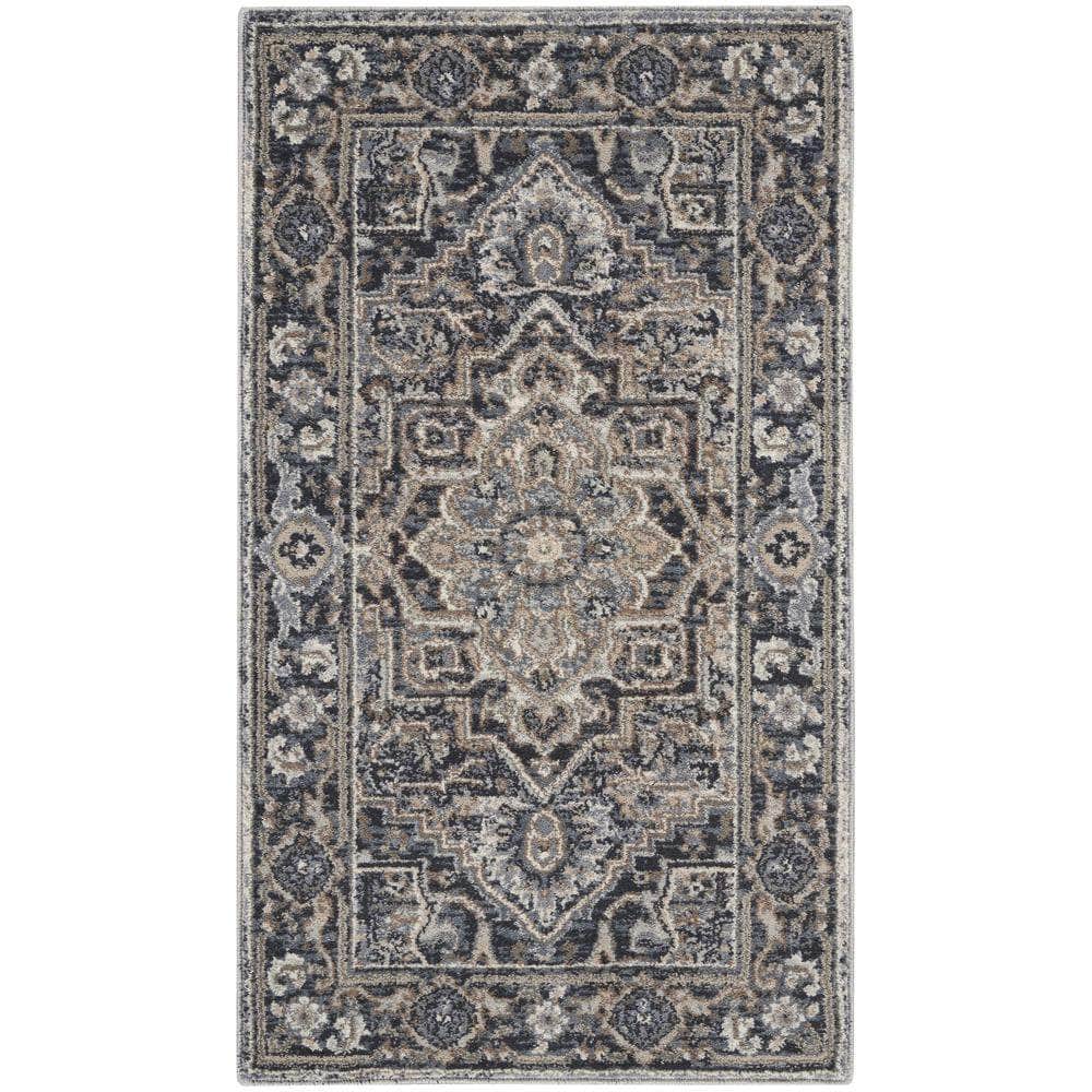 Moroccan Celebration KI381 Navy Rugs #color_navy