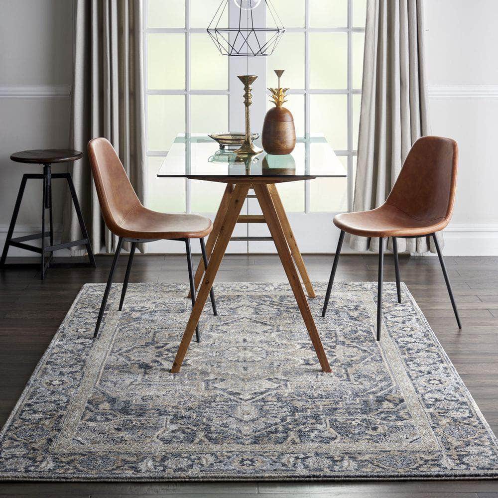 Moroccan Celebration KI381 Navy Rugs #color_navy