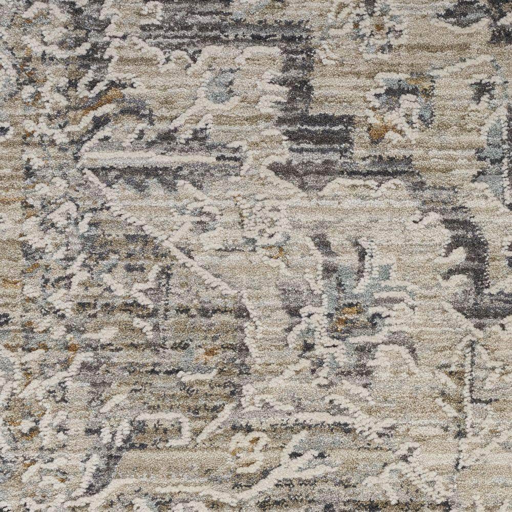 Nyle NYE04 Ivory Taupe Rugs #color_ivory taupe