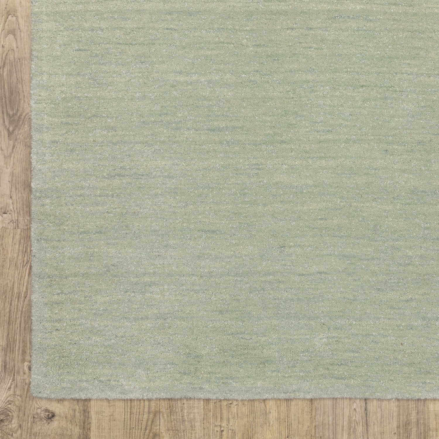 Aniston II Heathered Silver Solid Wool Rug - Aniston II 27115