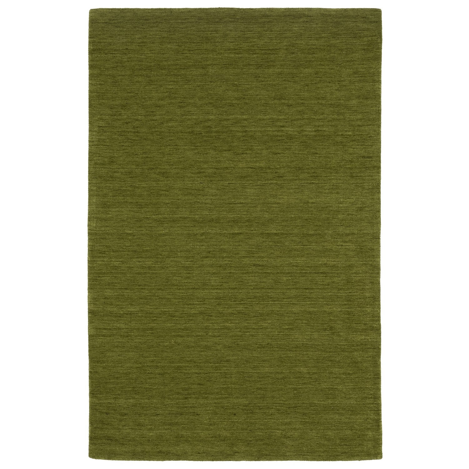 Aniston II Heathered Olive Green Solid Wool Rug - Aniston II 27116 #_shape=Rectangle
