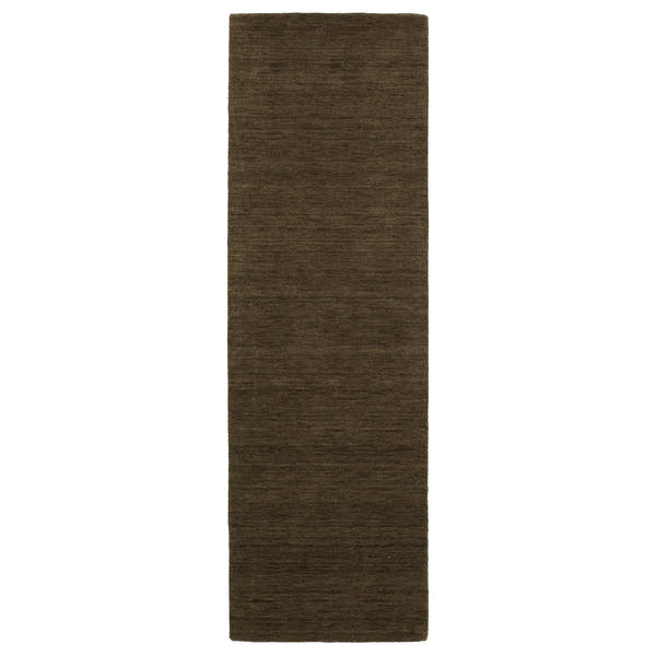 Aniston II Heathered Brown Solid Wool Rug - Aniston II 27117 #_shape=Runner