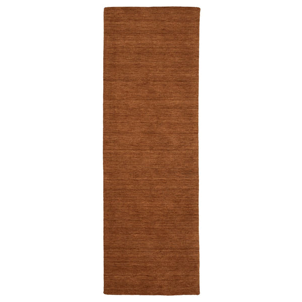 Aniston II Heathered Rust Solid Wool Rug - Aniston II 27118 #_shape=Runner