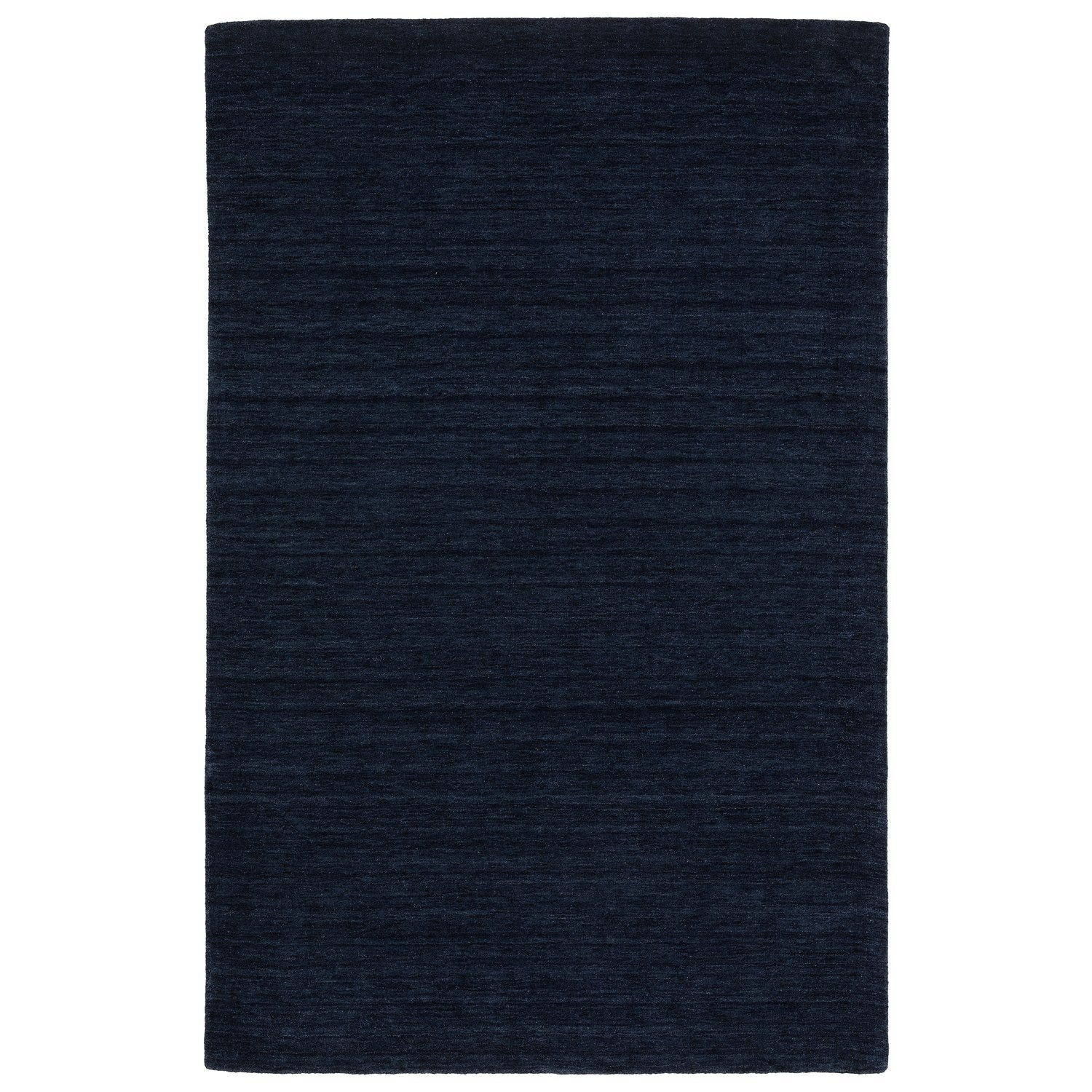 Aniston II Heathered Navy Solid Wool Rug - Aniston II 27119 #_shape=Rectangle
