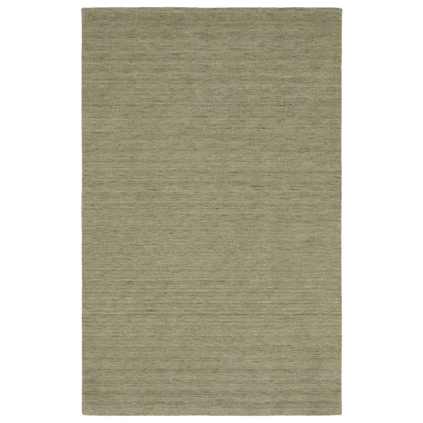 Aniston II Heathered Sage Green Solid Wool Rug - Aniston II 27120 #_shape=Rectangle
