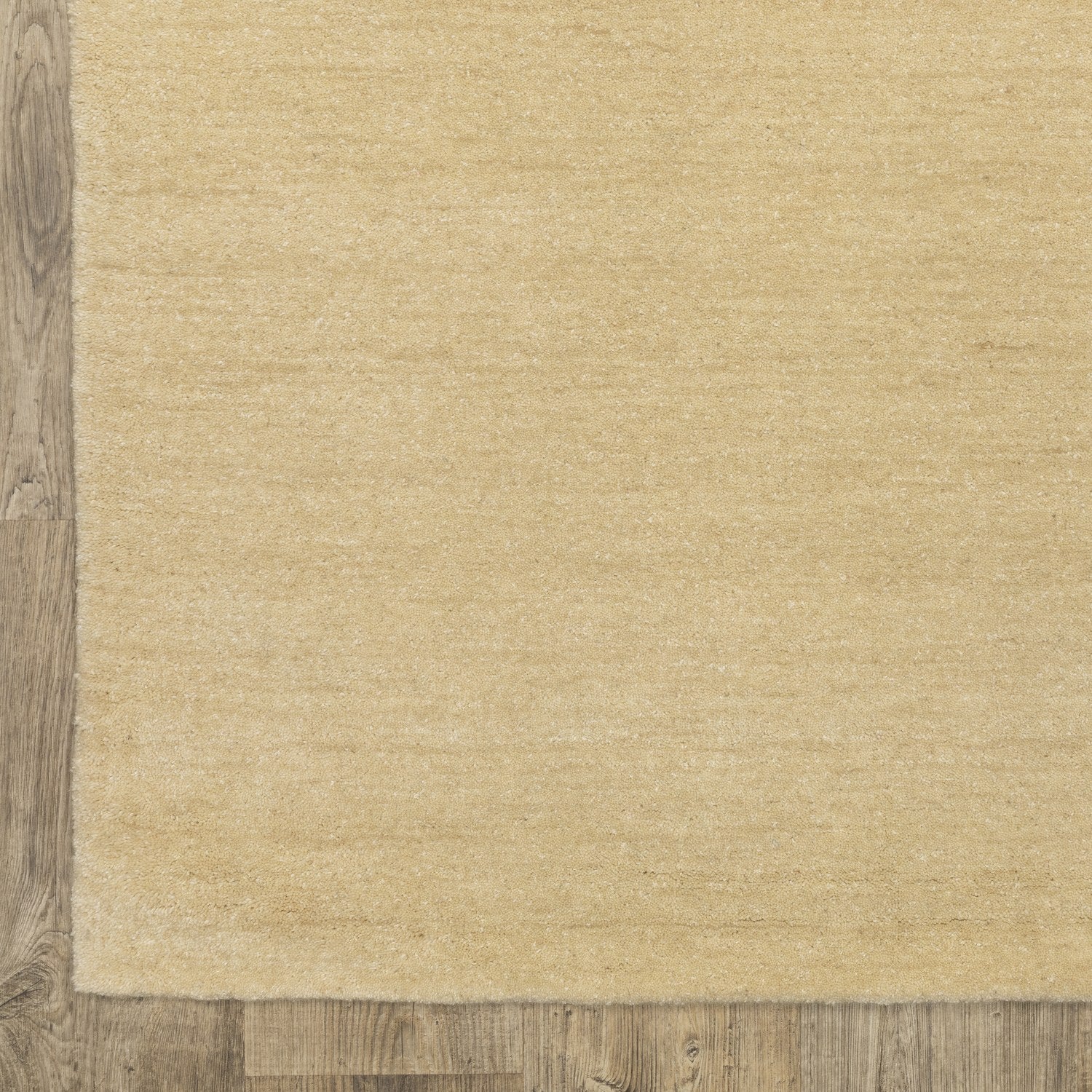 Aniston II Heathered Beige Solid Wool Rug - Aniston II 27122