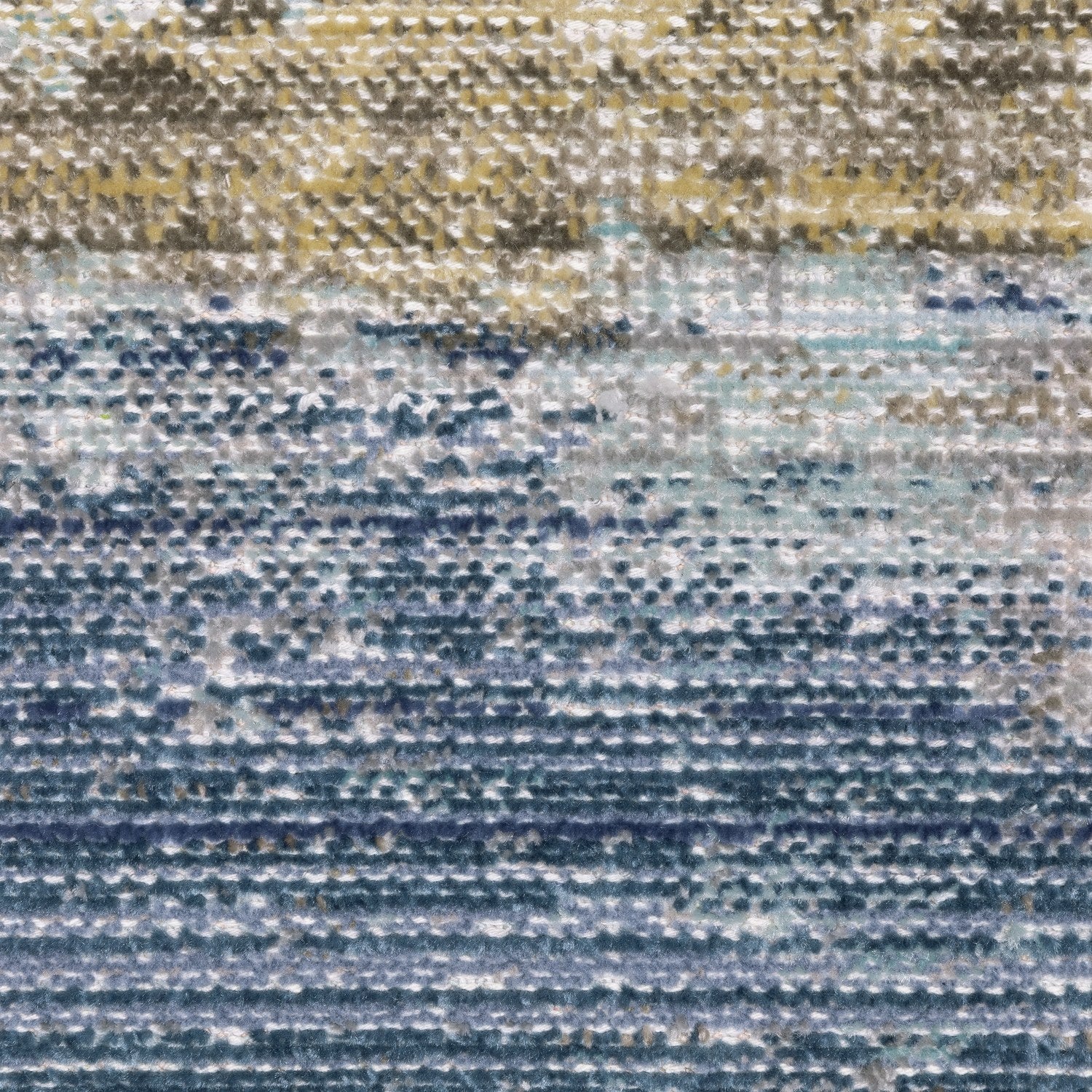 Cavett Horizon Abstract Blue Beige Washed Vintage Rug - Cavett CAV09