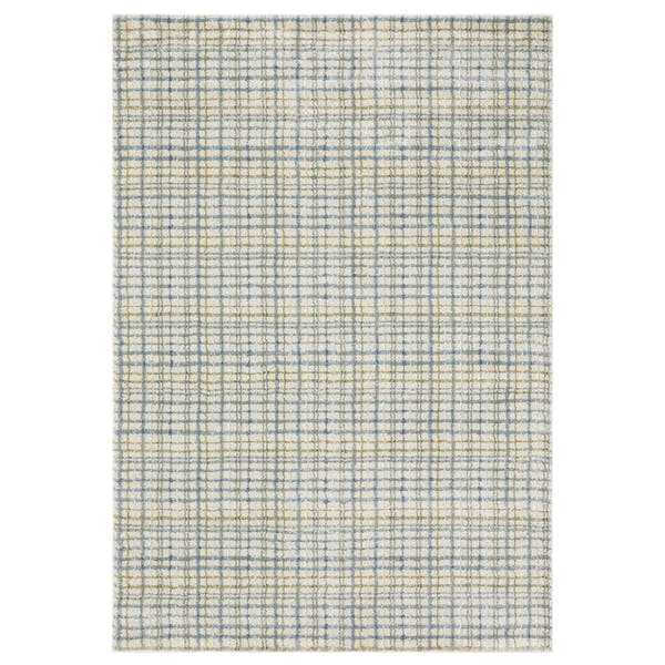 Gemma Plaid Blue Green High Pile Rug - Gemma GEM06 #_shape=Rectangle