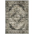 Vintage Medallion Grey Black