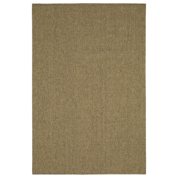 Karavia Solid Mocha Seagrass Look Indoor Outdoor Rug - Karavia 2160N #_shape=Rectangle