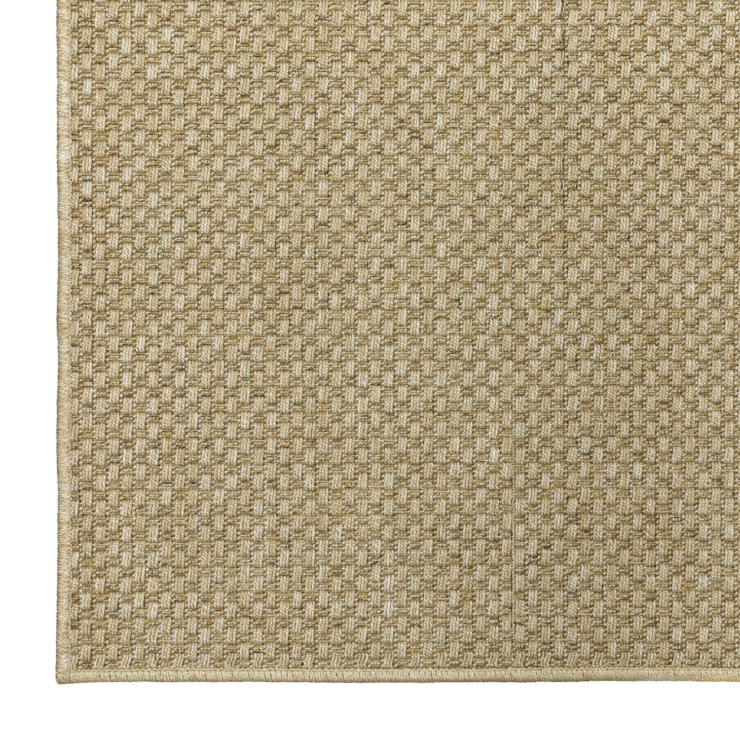 Karavia Basketweave Sand Seagrass Look Indoor Outdoor Rug - Karavia 2160X