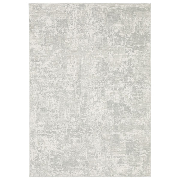 Lauren Weathered Abstract Grey High-Low Distressed Rug - Lauren LRN05 #_shape=Rectangle #_shape=Runner