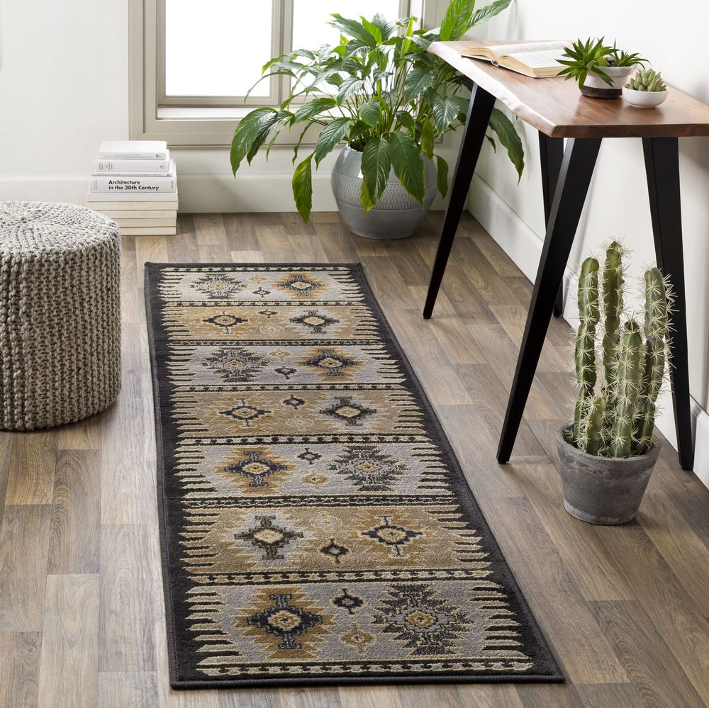 Paramount PAR-1046 Gray/ Charcoal Rugs #color_gray/ charcoal
