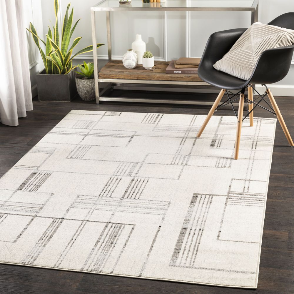 Pisa PSS-2308 Charcoal Rugs #color_charcoal