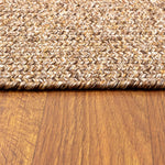 Brown Farmhouse Rug -  Washable Indoor/Outdoor -Primitive Braided Rugs  - Made in USA - Rustic Living Collection