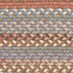 Cherry Hill Premium Braided Wool Rug - Mocha Brown