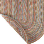 Cherry Hill Premium Braided Wool Rug - Mocha Brown