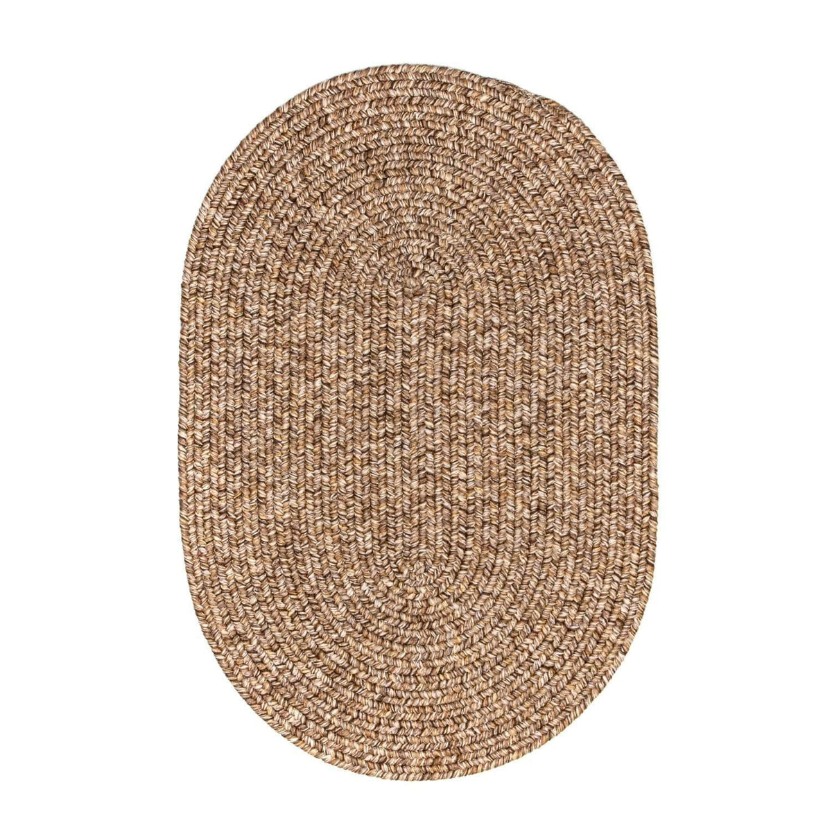 Washable Braided Farmhouse Rug Indoor Outdoor Reversible Made USA