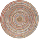 Cherry Hill Premium Braided Wool Rug - Mocha Brown