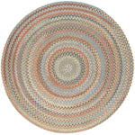 Cherry Hill Premium Braided Wool Rug -Seaweed