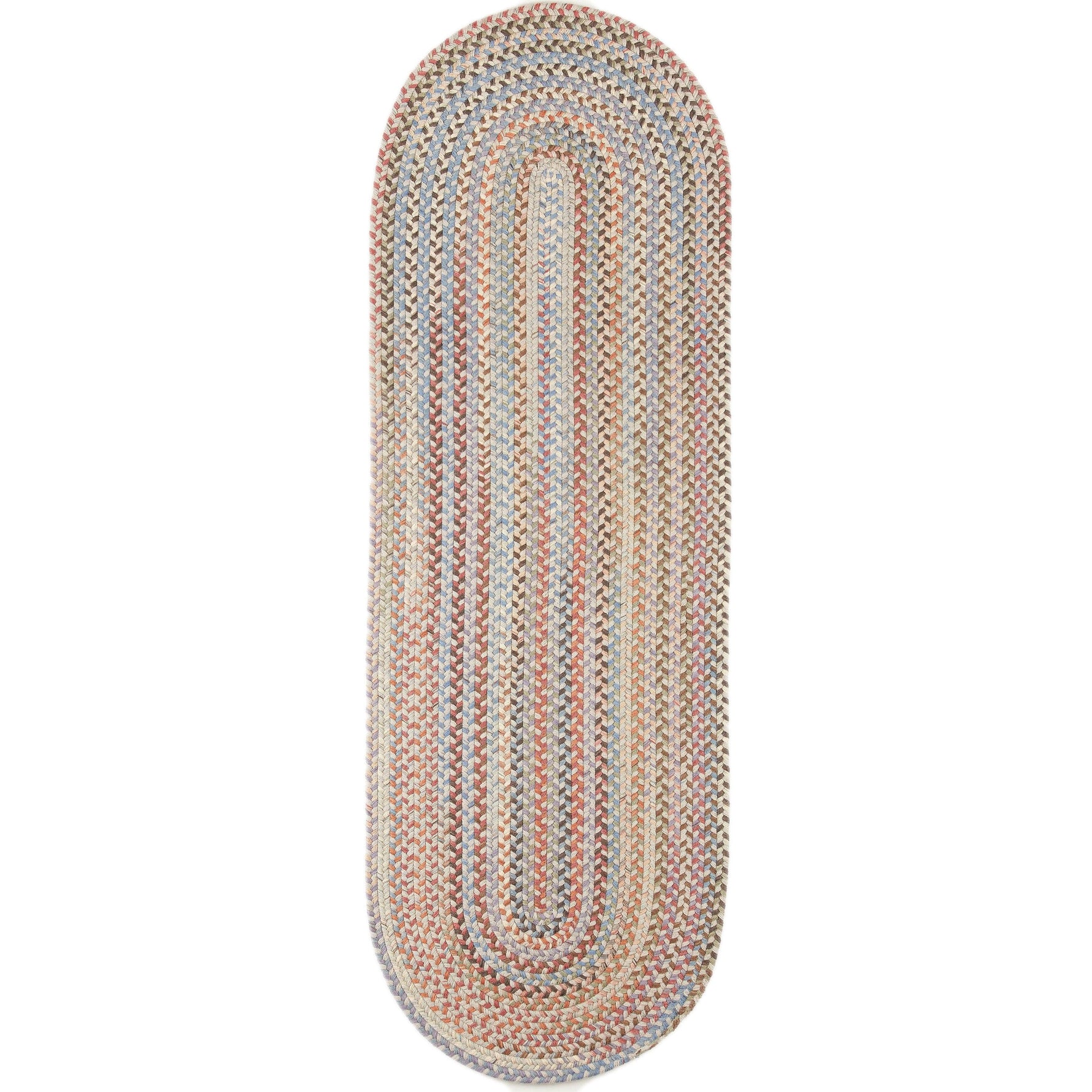 Cherry Hill Premium Braided Wool Rug- Graphite