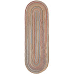 Cherry Hill Premium Braided Wool Rug - Mocha Brown