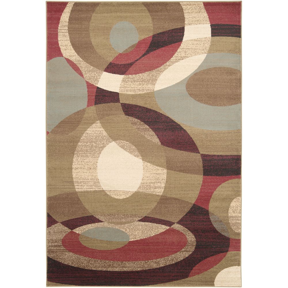 Riley RLY-5007 Red Rugs #color_red