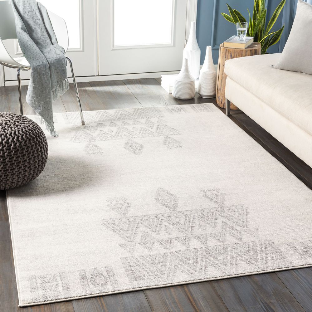 Roma ROM-2325 Off-White Rugs #color_off-white