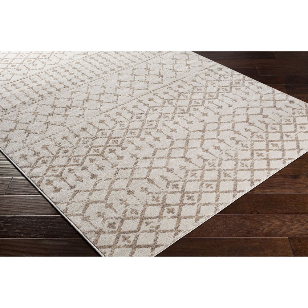 Roma ROM-2378 Ivory Rugs #color_ivory