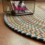 Roxbury Colorful Indoor / Outdoor Braided Rug 