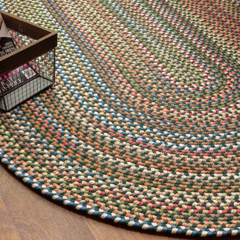 Roxbury Colorful Indoor / Outdoor Braided Rug 