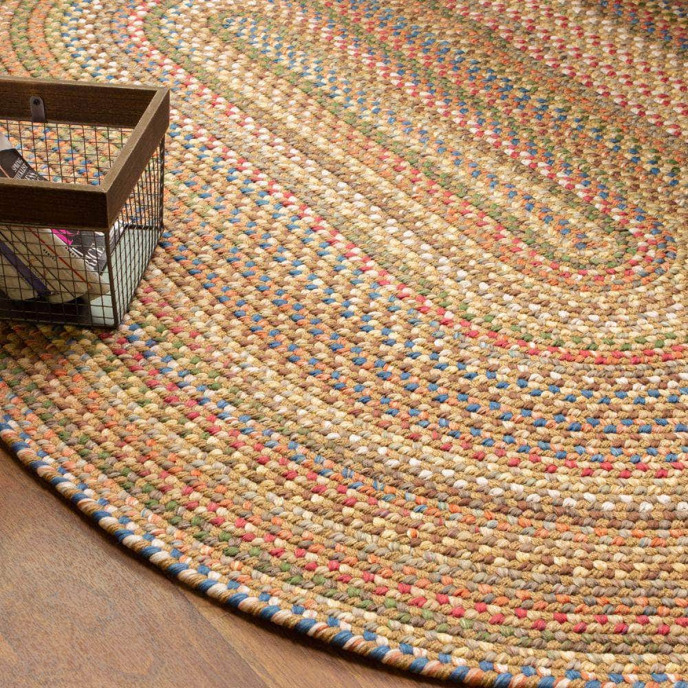 Roxbury Colorful Indoor / Outdoor Braided Rug 