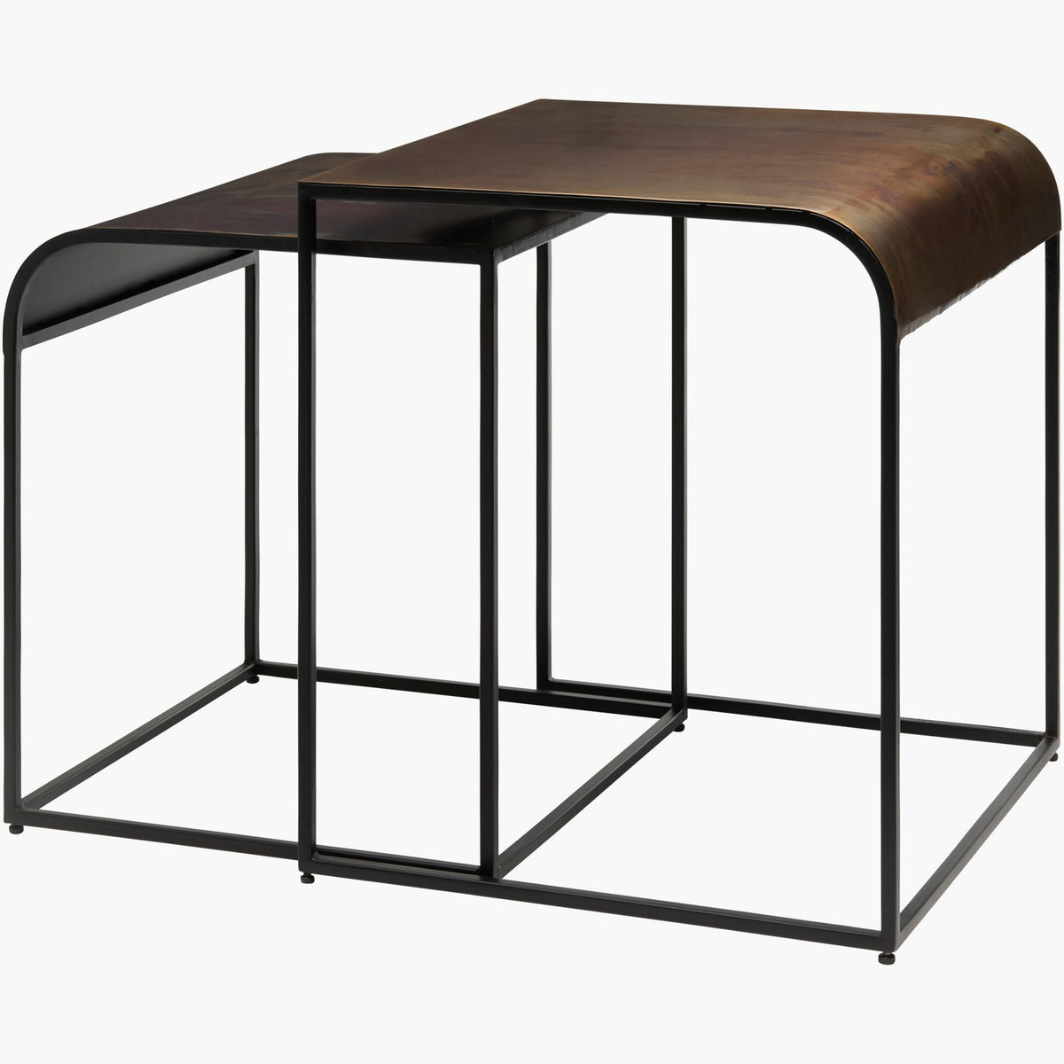 Shayra End Table - detail angle
