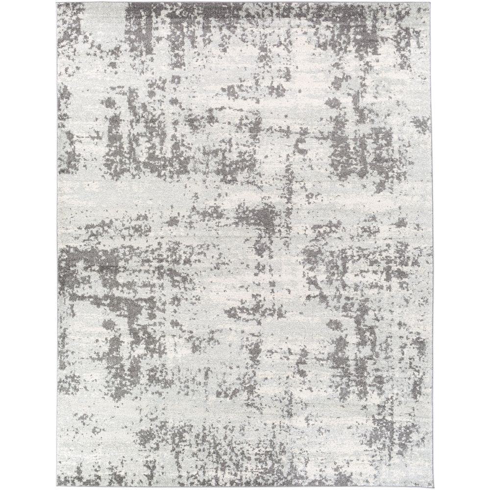 Sunderland SUN-2318 Charcoal/ Off-White Rugs #color_charcoal/ off-white