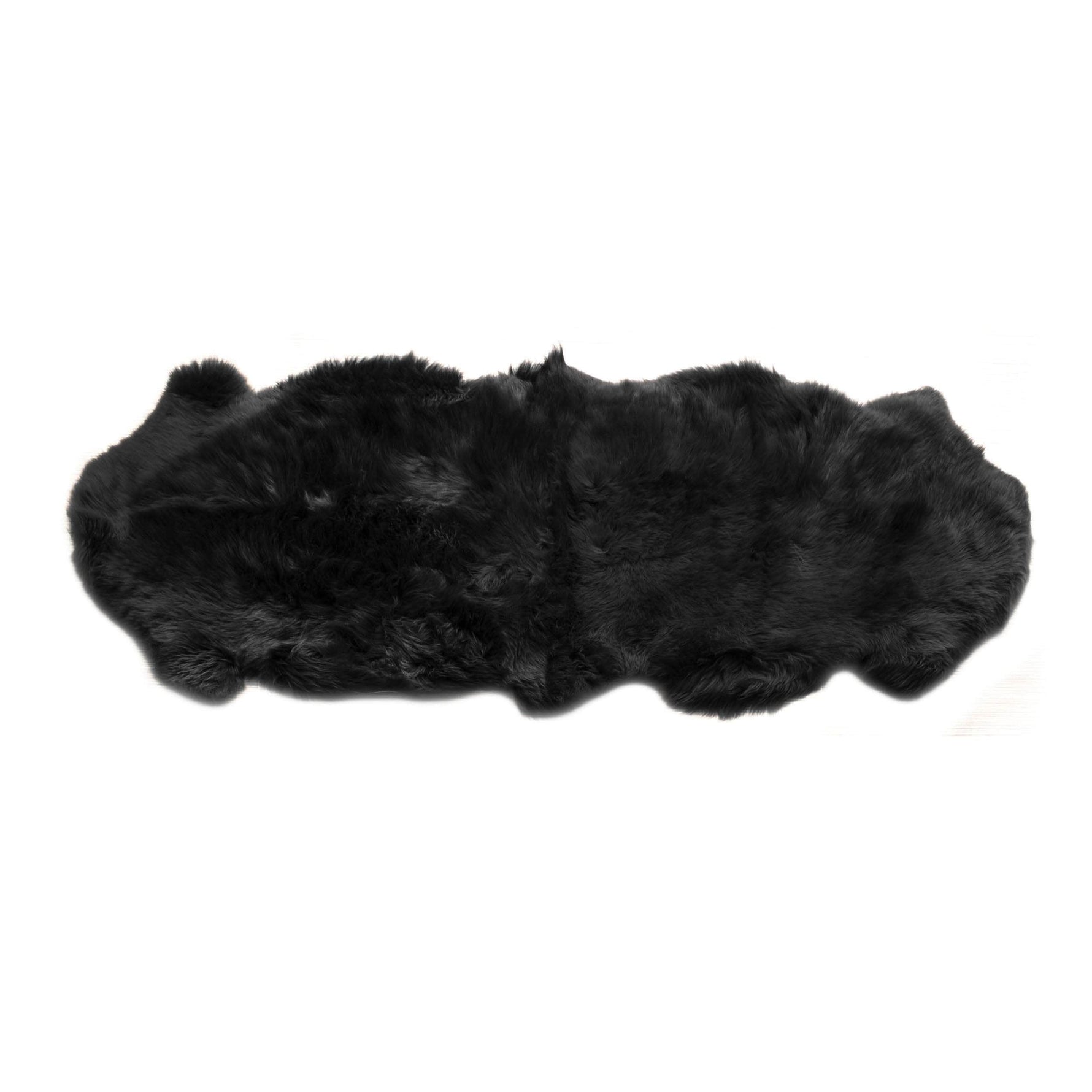 Natural Sheepskin Rug Shearling Fur Pelt #size_2' x 6'